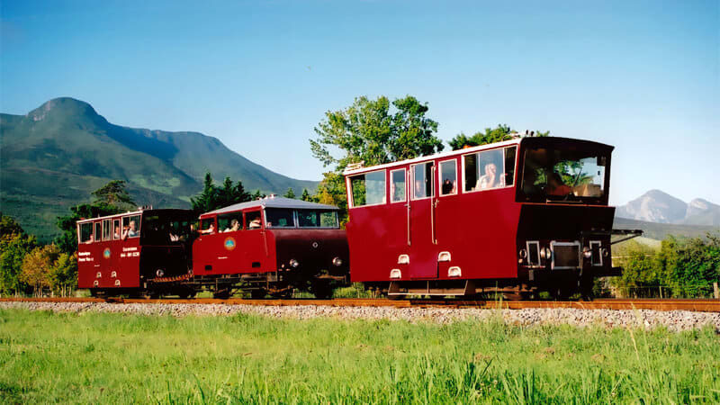 Scenic views from the Outeniqua Powervan train