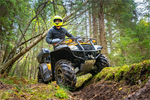 Quad biking adventure at Timberlake