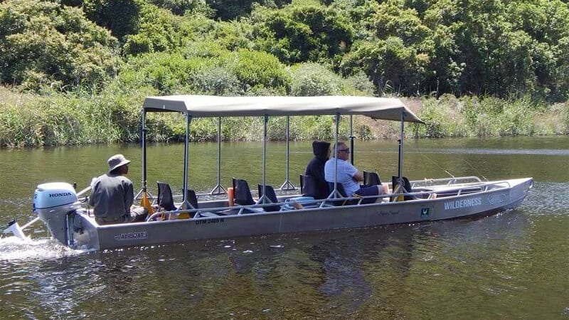 Wilderness River Safari boat ride